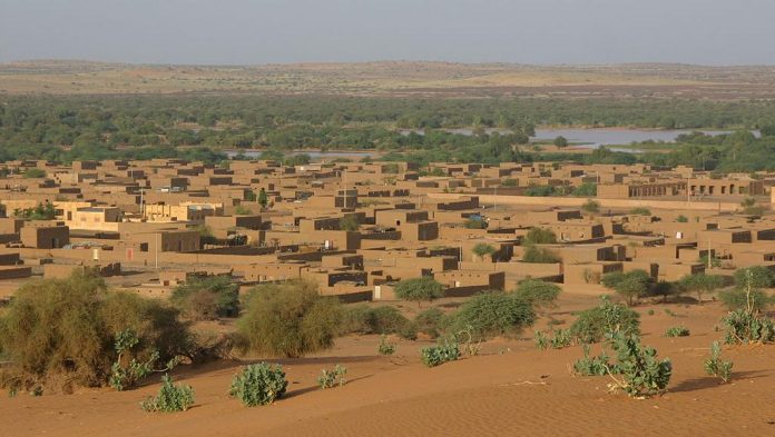 La ville de Ménaka